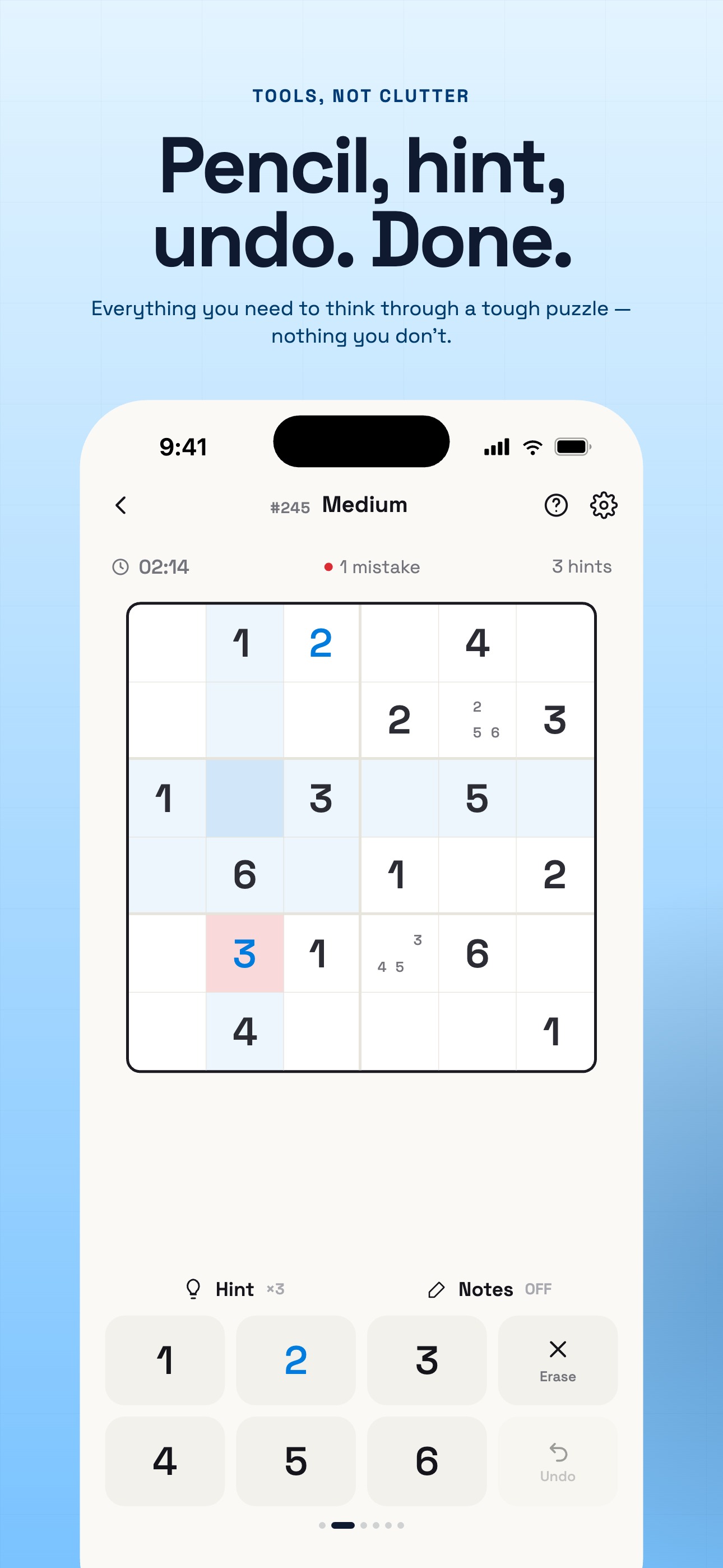 Game screen